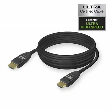 ACT HDMI 8K Ultra High Speed Certified Active Optical Cable HDMI A male to HDMI A male 20m Black ACT HDMI 8K Ultra High Speed Certified Active Optical Cable HDMI A male to HDMI A male 20m Black
