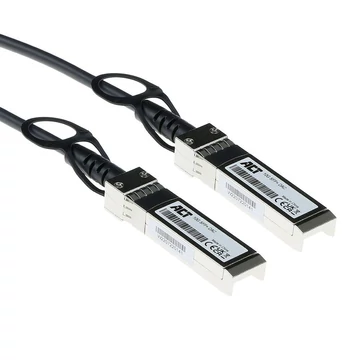 ACT SFP+ - SFP+ Passive DAC Twinax cable coded for Cisco (SFP-H10GB-CU1M) 1m ACT SFP+ - SFP+ Passive DAC Twinax cable coded for Cisco (SFP-H10GB-CU1M) 1m
