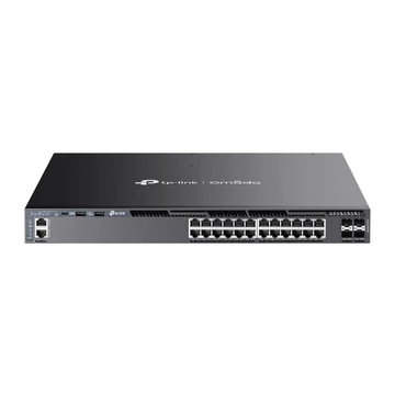 TP-Link SG6428XHP Omada 24-Port Gigabit Stackable L3 Managed PoE+ Switch with 4 10G Slots TP-Link SG6428XHP Omada 24-Port Gigabit Stackable L3 Managed PoE+ Switch with 4 10G Slots