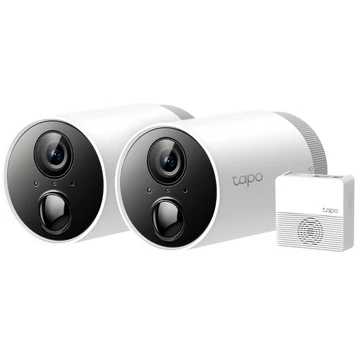 TP-Link Tapo C400S2 Okos vezeték nélküli kamera rendszer 1080P (2-Pack) TP-Link Tapo C400S2 Okos vezeték nélküli kamera rendszer 1080P (2-Pack)
