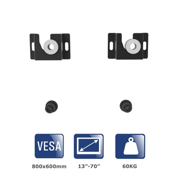 Akyga AK-MB-12 Universal LCD Wall Mount Bracket 60kg VESA 600x400mm 13"-70" Akyga AK-MB-12 Universal LCD Wall Mount Bracket 60kg VESA 600x400mm 13"-70"