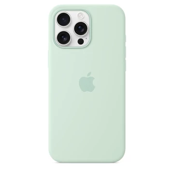 Apple iPhone 16 Pro Max Silicone Case with MagSafe Aquamarine (Seasonal) Apple iPhone 16 Pro Max Silicone Case with MagSafe Aquamarine (Seasonal)