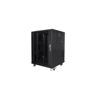 Lanberg 19" 15U Szabadon álló Rackszekrény Black