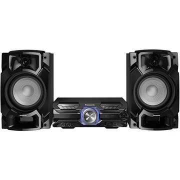 Panasonic SC-AKX520E High Power Audio System with CD Player and DJ & Karaoke Effects Black