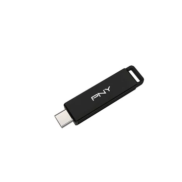 PNY 128GB Elite-X Type-C USB 3.2 Gen 1 Flash Drive fekete