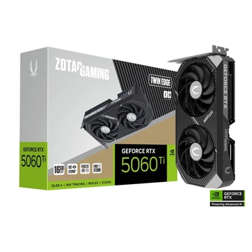 Zotac GeForce RTX5060 Ti 16GB DDR7 Twin Edge OC