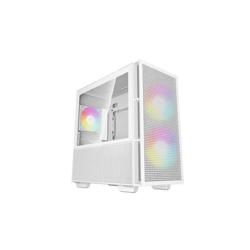 DeepCool CH360 Tempered Glass fehér