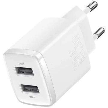 Baseus Compact töltő Quick Charger 10,5W fehér