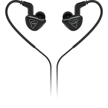 Behringer MO240 Studio Monitoring Earphones with Dual Hybrid Drivers Black Behringer MO240 Studio Monitoring Earphones with Dual Hybrid Drivers Black