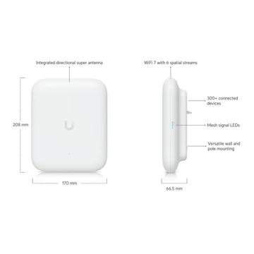 Ubiquiti UniFi U7 Pro kültéri