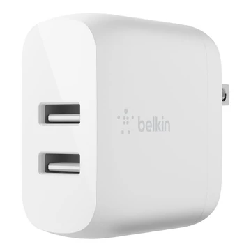 Belkin Dual USB-A Charger 24W White