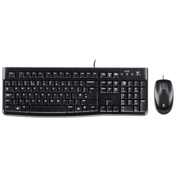 Logitech MK120 USB billentyűzet + egér Black UK