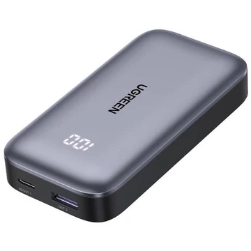 UGREEN Max Laptop 10 000 mAh powerbank – 30 W, USB, laptophoz, szürke