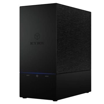 Raidsonic IcyBox IB-RD3621-U3 RAID enclosure for 2x HDD with USB 3.0 Type-A interface and fan