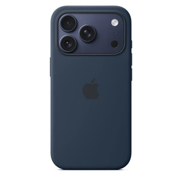 Apple iPhone 17 Pro Silicone Case with MagSafe – Midnight