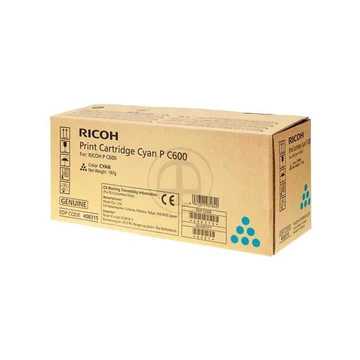 Ricoh P C600 kék eredeti toner (408315)