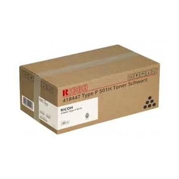 Ricoh P501H fekete eredeti toner (418447)