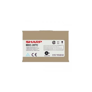 Sharp MX-C35TC kék eredeti toner