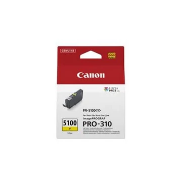 Canon PFI-5100Y sárga eredeti tintapatron
