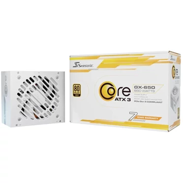 Seasonic 650W 80+ Gold Core GX 650 White
