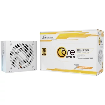 Seasonic 750W 80+ Gold Core GX 750 White