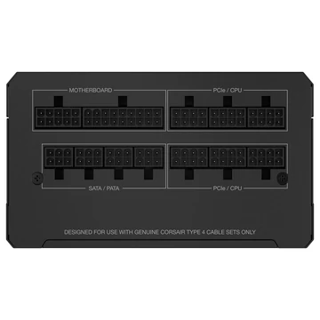 Corsair RM1200e 1200W 80 PLUS GOLD moduláris tápegység, fekete