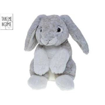 Take Me Home nyuszi plüss 20cm szürke
