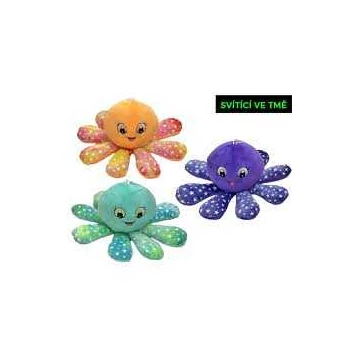Polip plüss 15cm zöld