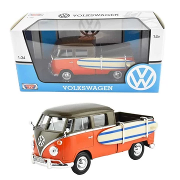 MotorMax Volkswagen T2 Pick-up fém autó 1:24 17cm