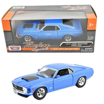 MotorMax 1970 Ford Mustang Boss 429 fém autó 1:24