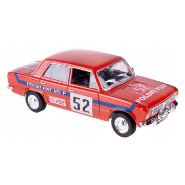 PRL Fiat 125P 1:43 fém autó piros