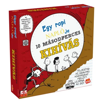 Goliath Egy ropi naplója: 10 másodperces kihívás társasjáték (919805)