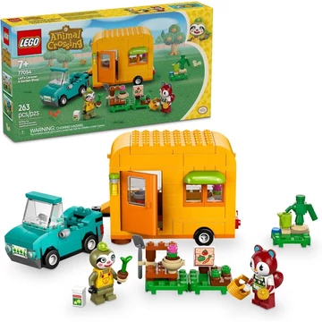 LEGO Animal Crossing - Leif karavánja és kertészeti boltja (77054)