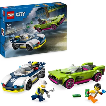 LEGO City - Rendőrautó és sportkocsi hajsza (60415)