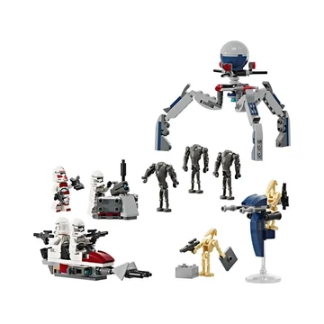 LEGO Star Wars - Klónkatona és harci droid harci csomag (75372)
