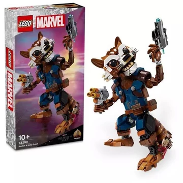 LEGO Marvel - Super Heroes: Mordály & Baby Groot (76282)