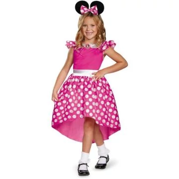 Disguise Limited - Minnie egér: Pink jelmez - 109-123 cm (129449L)