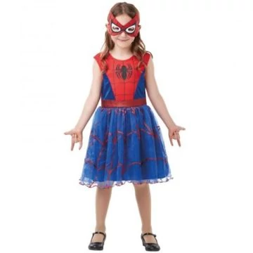 Rubies - Spidergirl jelmez - 127-137 cm (3001017-8000)