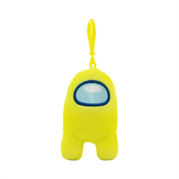 Among Us plüss figura 10 cm - sárga