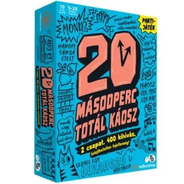 20 másodperc totál káosz társasjáték