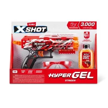 X-Shot: Hyper Gel Stinger zselégolyó lövő fegyver