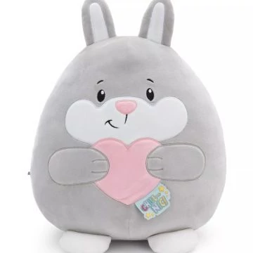 Chill-Nici: Nyuszi szívvel plüssfigura - 30 cm