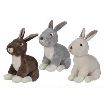 Nicotoy - Ülő plüssnyuszi - 23 cm, többféle