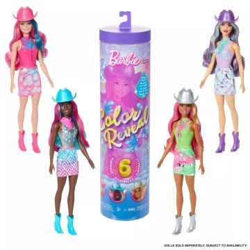 Barbie: Color Reveal meglepetés baba - Disco sztár