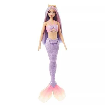 Barbie: Mesebeli sellő baba - lila