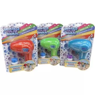 Bedazzle Color Bubbles: Színes buborékfújó pisztoly - többféle