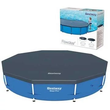 Bestway: Flowclear medencetakaró fólia - 305 cm