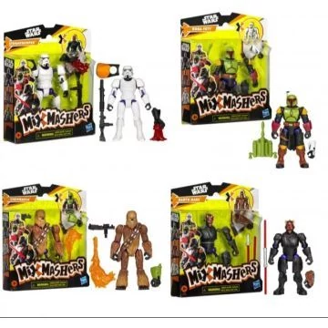 Star Wars: Mixmashers akciófigura - többféle