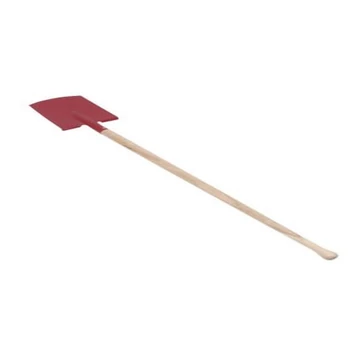 Fém ásó, fa nyél, 60 cm.