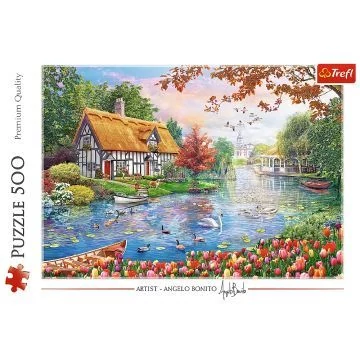 Trefl: Csendes menedék - 500 darabos puzzle